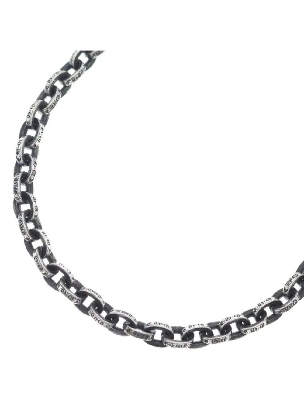 Chrome Hearts Paper Chain 20 Necklace Silver